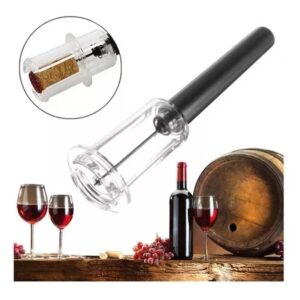 Abridor De Garrafa Vinho Bomba De Pressão Agulha Saca Rolha