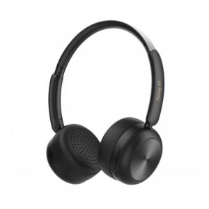 Fone de Ouvido Preto Bluetooth Headphone OnEar Recarregável