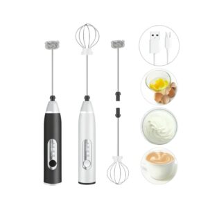 Mini Mixer Elétrico Recarregável Multiuso para Bebidas e Ovo