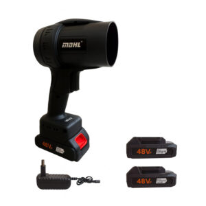 Soprador de Ar Turbo Portátil 48v Recarregável 02 Baterias