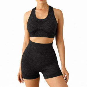 Conjunto Esportivo Preto Academia Fitness Levanta Bumbum