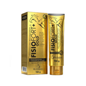 Pomada Massageadora Fisiofort Gold Com Arnica e Mentol 150g