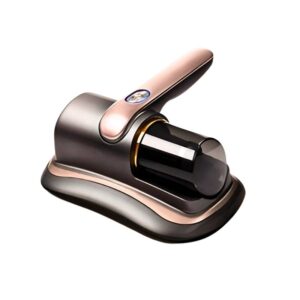 Aspirador Sem Fio Bege UV Portátil Anti Acaro Recarregável