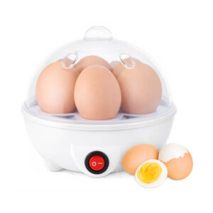 Mini Panela Branco 110v Cozinhar Ovos e Alimentos no Vapor