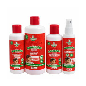 Kit Infantil Cabelo e Corpo Bebelinho Fragância de Morango