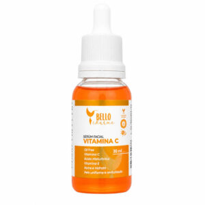 Sérum Facial Vitamina C Ácido Hialurônico e Vitamina E