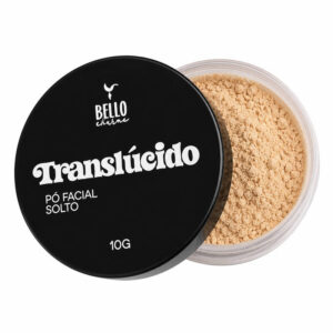 Pó Facial Solto Translúcido 10g Acabamento Natural Aveludado