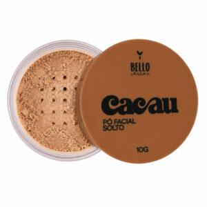 Pó Facial Solto 10g Ultrafino Óleo de Cacau Ativos Naturais