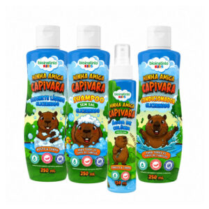 Kit de Banho Infantil Bio Instinto Kids Minha Amiga Capivara