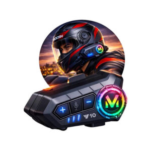 Fone de Ouvido para Capacete Bluetooth Microfone Intercom