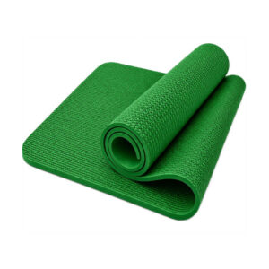 Tapete Verde de Yoga Alongamentos Pilates Antiderrapante